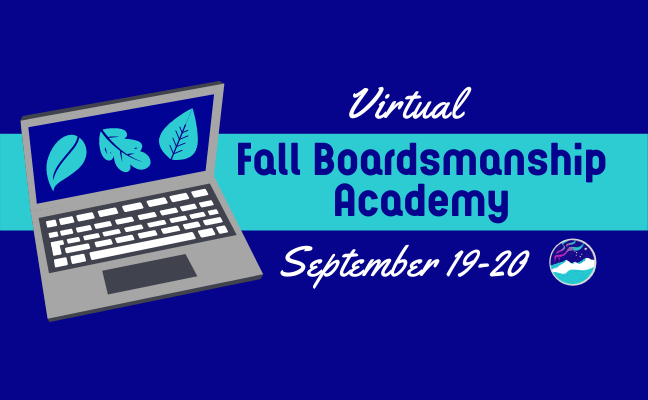 2020 Fall Boardsmanship Academy graphic